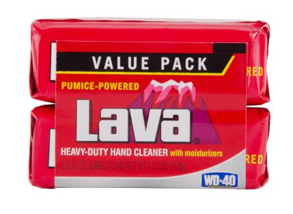 Lava Pumice heavy duty hand soap 5.75 oz. green bars 24 per case