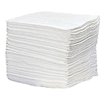 Absorbent Pads white Oil Only 100 per Bundle 15 inch X 19 inch Heavy weight oil only white absorbing pads No. WPF100H