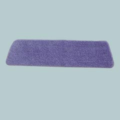 24 inch MICROFIBER WET FLR CLN PAD BLUE