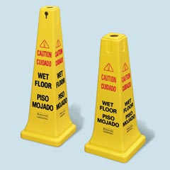FLOOR CONE CAUTION WET FLOOR ENG or SPAINISH 25