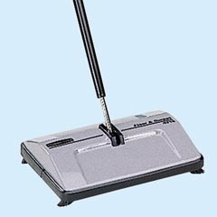 FLOOR  and  CARPET SWEEPER GRAY