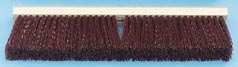 PUSH BROOM RED PLASTIC 18