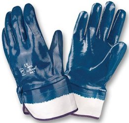 Nitrile Gloves   Fully Coated   Smooth Finish   Jersey Liner   Safety Cuff