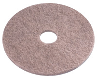 FLOOR PADS PORKO NATURAL BURNISHING MACHINE PAD MADE WITH NATURAL HOG HAIR 5 PER CASE  POLISHING FLOOR PADS